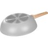 Tigaie tip Wok, ceramica, maner lemn, 28 cm, MagicHome Harmony