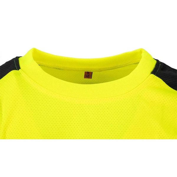 Tricou de lucru, reflectorizant, galben, model Visibility, marimea M/50