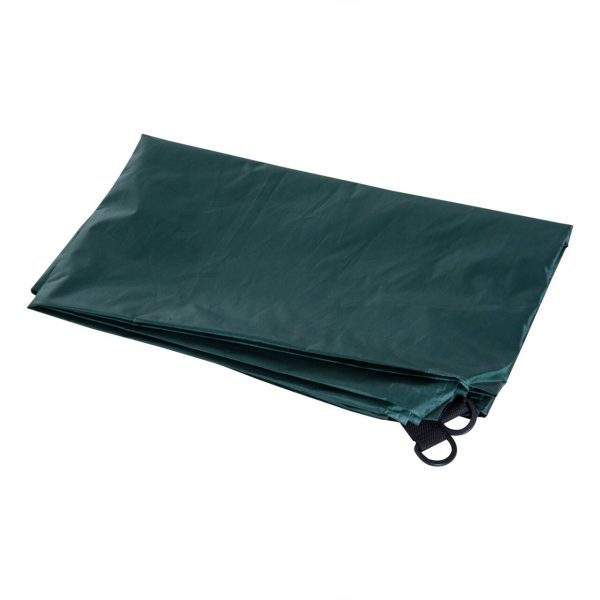 Umbrela plaja cu parasolar, 2 contragreutati, verde inchis, 200 cm