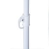 Umbrela plaja cu parasolar, 2 contragreutati, verde inchis, 200 cm