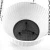 Set 4 ghivece de flori suspendat 26×16 cm, alb