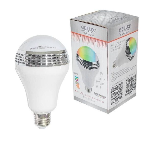 Bec led cu difuzor si aplicatie ,GELUX