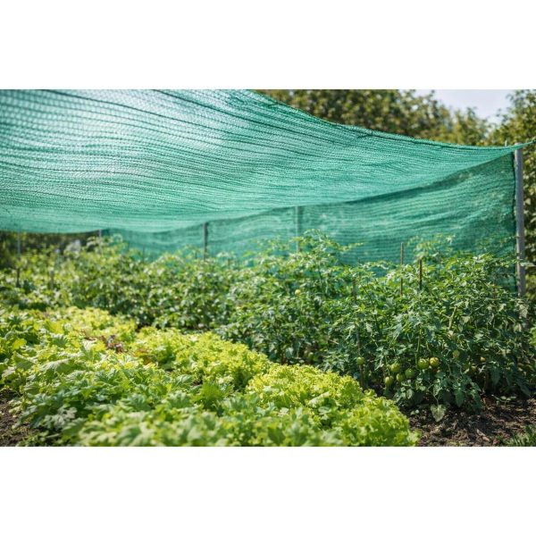 Plasa de umbrire legume, HDPE, UV, 30 g/mp, grad de umbrire 30%, verde, 1.5×25 m, Strend Pro