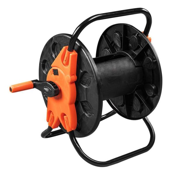 Furtun de gradina, 4 straturi, flexibil, ranforsat, 1/2″, 20 m, tambur, cuple, adaptor, pistol stropit, Richmann Exclusive