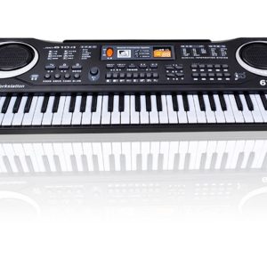 Orga electronica cu 61 de clape si microfon pentru copii (Keyboard, Pian electronic)