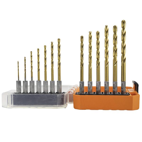Set 13 burghie pentru metal, HEX, 1/4″, 1.5-6.5 mm, Richmann Exclusive