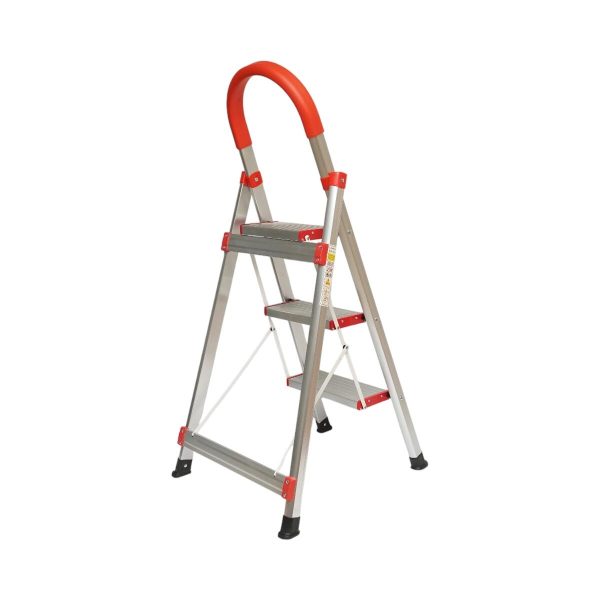 Scara aluminiu, 3 trepte, max 130 kg, 68 cm