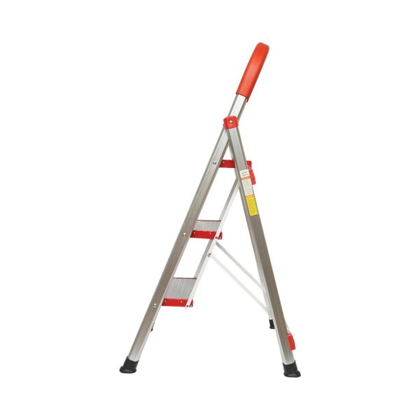 Scara aluminiu, 3 trepte, max 130 kg, 68 cm