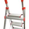 Scara aluminiu, 3 trepte, max 130 kg, 68 cm