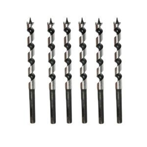 Set 6 burghie lemn Lewis 6-16x230 mm