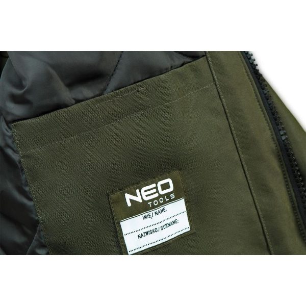 Geaca de lucru cu gluga reglabila, model Camo, marimea L/52, NEO