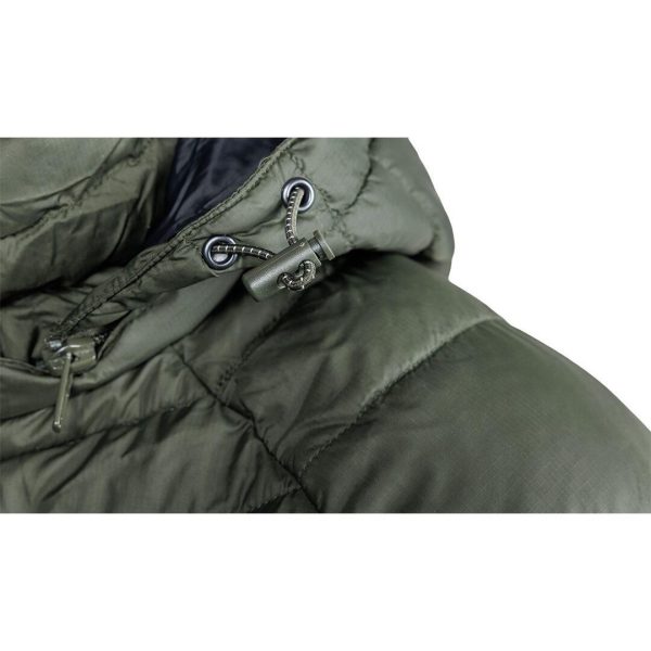 Geaca de lucru matlasata Mix&Match, cu gluga, verde inchis, marimea L/52, NEO
