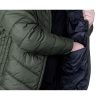 Geaca de lucru matlasata Mix&Match, cu gluga, verde inchis, marimea L/52, NEO