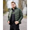 Geaca de lucru matlasata Mix&Match, cu gluga, verde inchis, marimea L/52, NEO