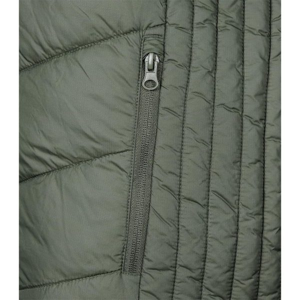 Geaca de lucru matlasata Mix&Match, cu gluga, verde inchis, marimea XL/54, NEO