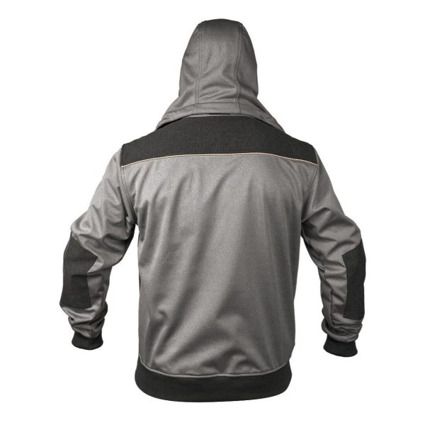 Geaca de lucru softshell cu gluga detasabila, model Outdoor, marimea S/48, NEO