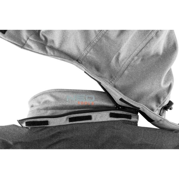 Geaca de lucru softshell cu gluga detasabila, model Outdoor, marimea S/48, NEO
