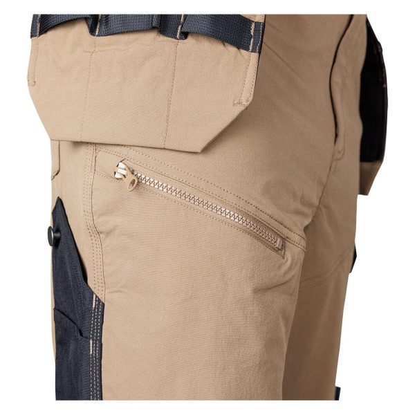 Pantaloni de lucru Mix&Match, elastici, intariri genunchi, bej, marimea M/50, NEO