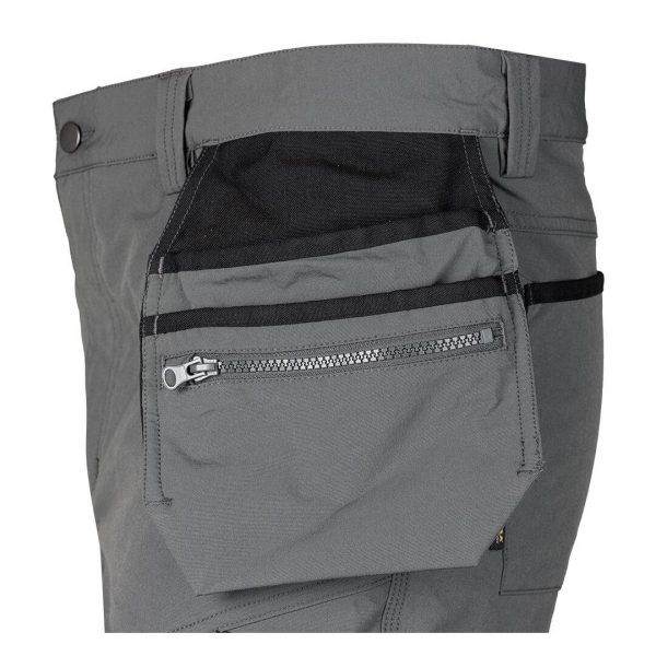 Pantaloni de lucru Mix&Match, elastici, intariri genunchi, gri, marimea M/50, NEO
