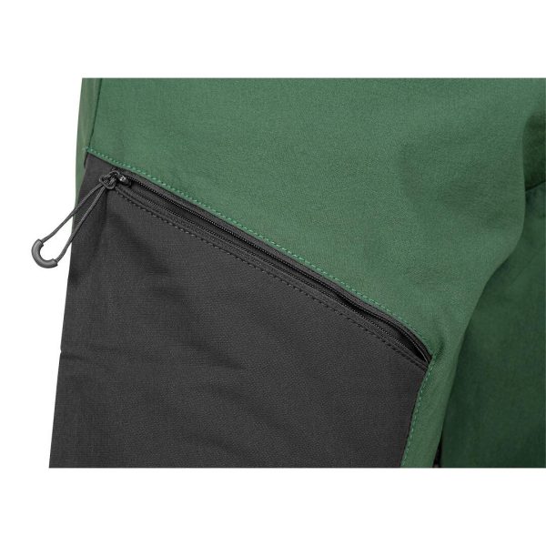 Pantaloni de lucru elastici Outdoor, 230 g/mp, verde si gri, marimea XL/54, NEO