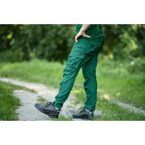 Pantaloni de lucru jogger Outdoor, 280 g/mp, verde, marimea XL/54, NEO