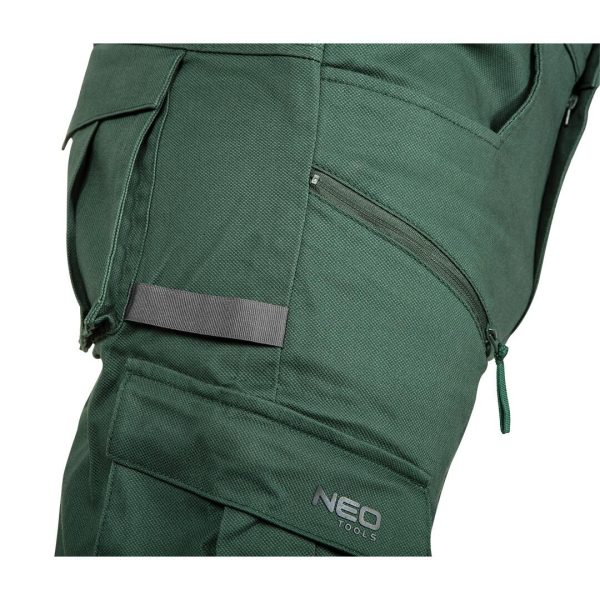 Pantaloni de lucru jogger Outdoor, 280 g/mp, verde, marimea XL/54, NEO
