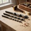Set 3 burghie lemn Lewis 10/12/14×450 mm, Richmann Exclusive