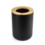 Set Elegant pentru baie format din 6 piese negru/maro - imagine 5