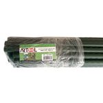 Set 25 araci/suport pentru rosii, castraveti, fasole, metal + PVC, verde, 150x2 cm, Artool - imagine 6