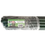 Set 20 araci/suport pentru rosii, castraveti, fasole, metal + PVC, verde, 60x0.8 cm, Artool - imagine 7