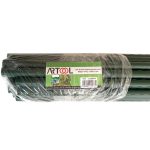Set 20 araci/suport pentru rosii, castraveti, fasole, metal + PVC, verde, 150x1.6 cm, Artool - imagine 6