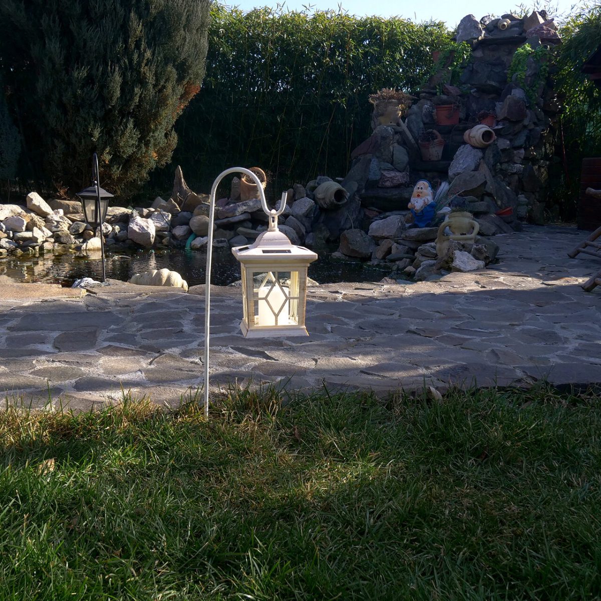 Lampa Solara Pentru Gradina, Felinar, 70 Cm, Subra