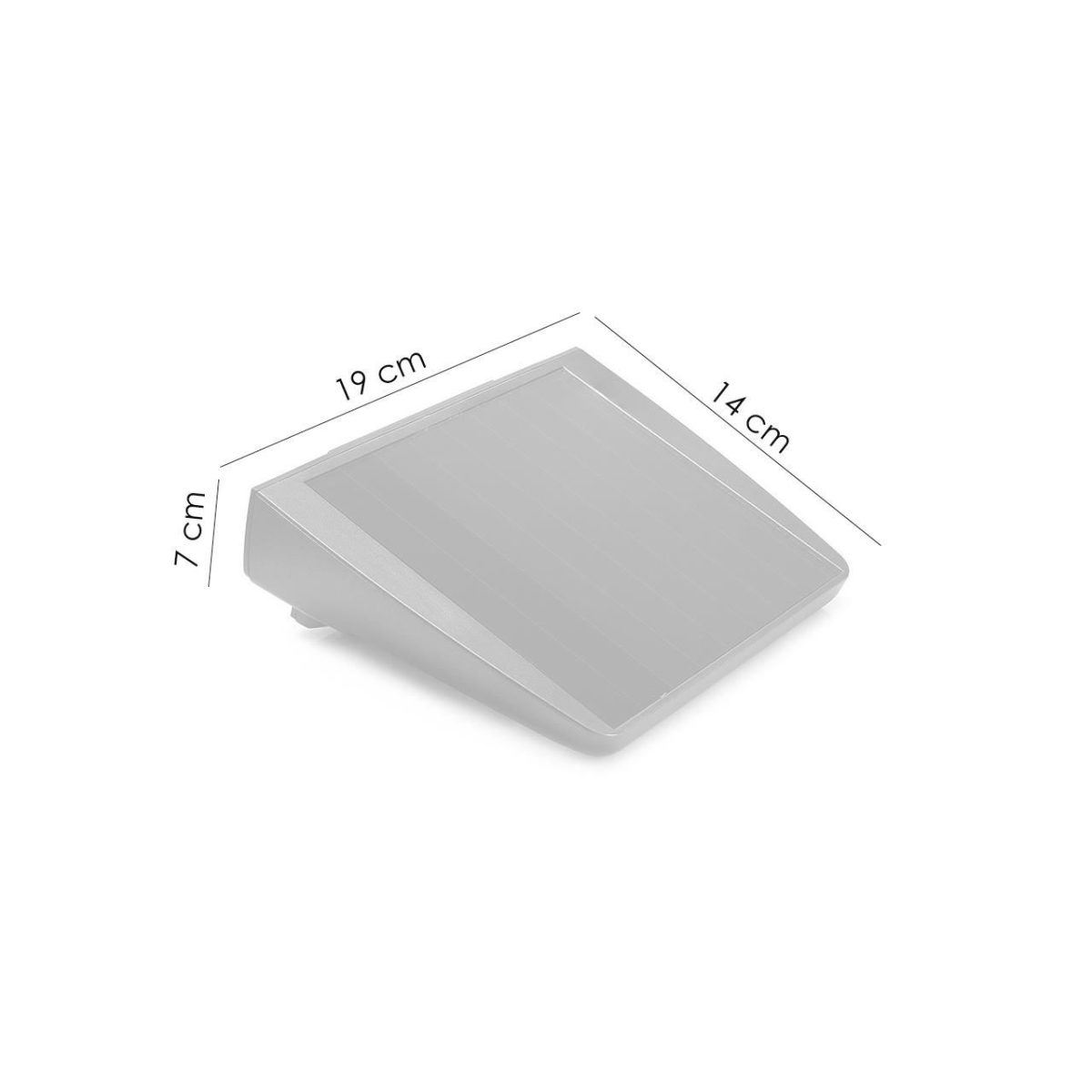Lampa Solara Pentru Gradina, Cu Senzor De Miscare, 8Xled, 300 Lm, 19X14X7 Cm