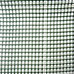 Plasa pentru gard, plastic, 300 g/m2, verde, 10x10 mm, 50x1 m