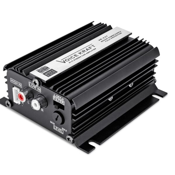 Amplificator Auto Mini Voice Kraft VK-237, 2 x 40W