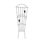 Suport metalic pentru plante