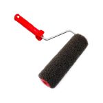 Set gletiera profesionala, inox, 80 cm x 0.3 mm, adaptor, maner prelungitor 0.73-1.2 m, rola gletuit, Lanoliv