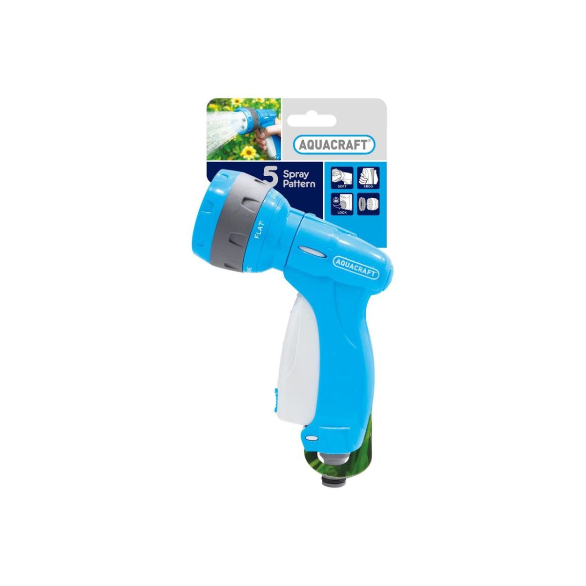 Pistol Stropit Gradina, Tip Dus, 5 Moduri, Aquacraft