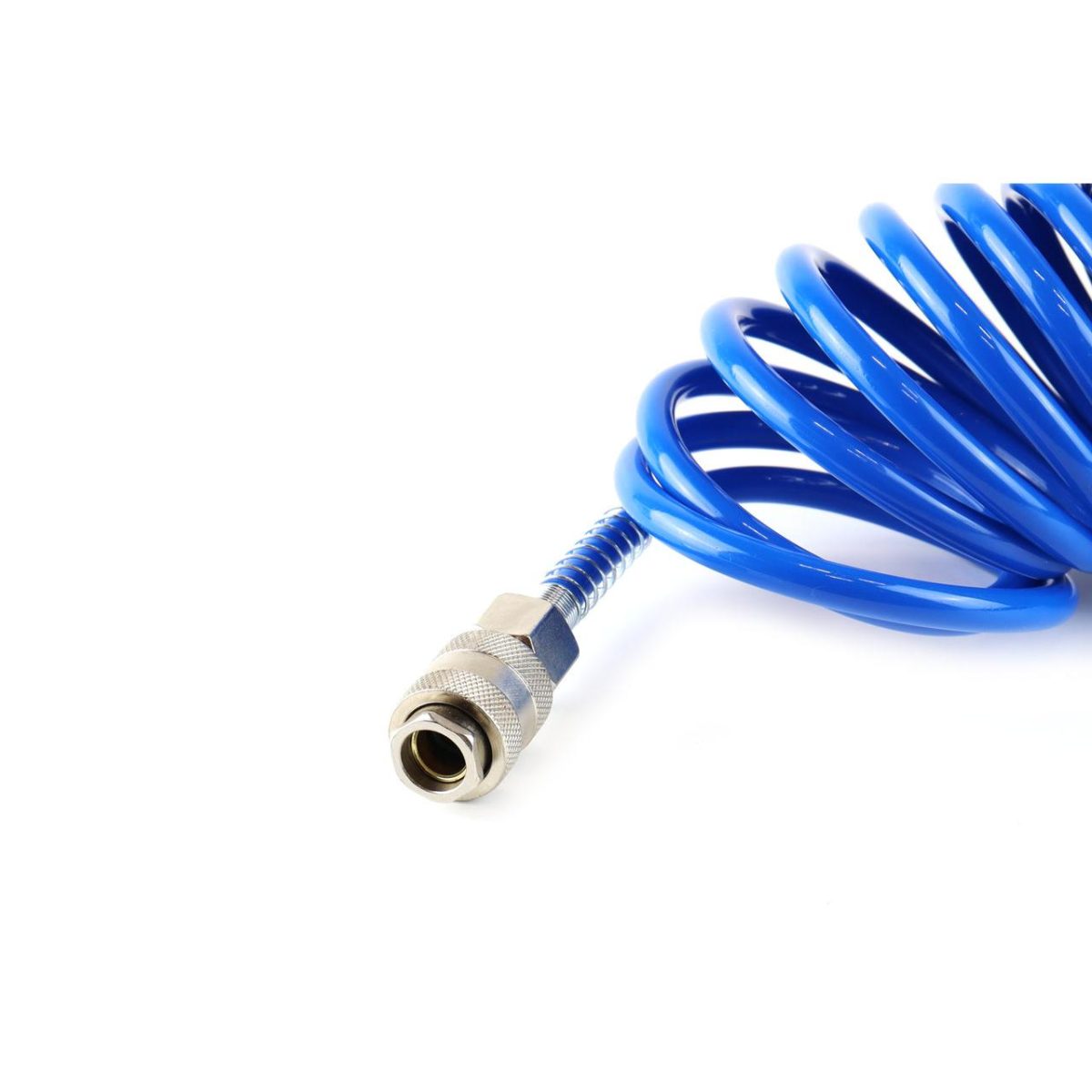 Furtun Spiralat Pentru Aer Comprimat Din Pe, 5 X 8Mm, Lungime 10M, Pt-04