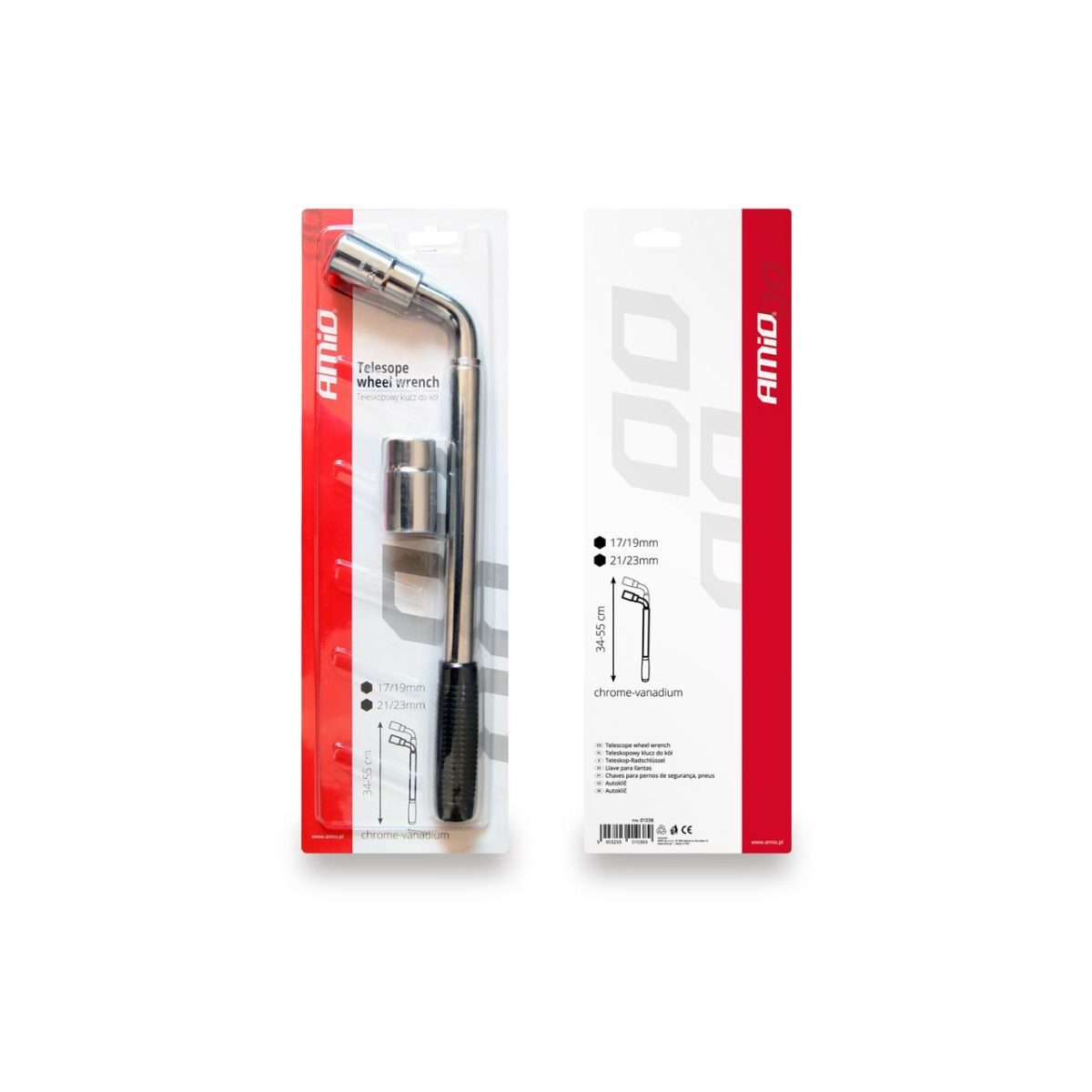 Cheie Telescopica Pentru Roti Tww 17/19/21/23Mm