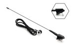 Antena radio auto universala 41cm cu adaptor 5mm ANT01 - imagine 2
