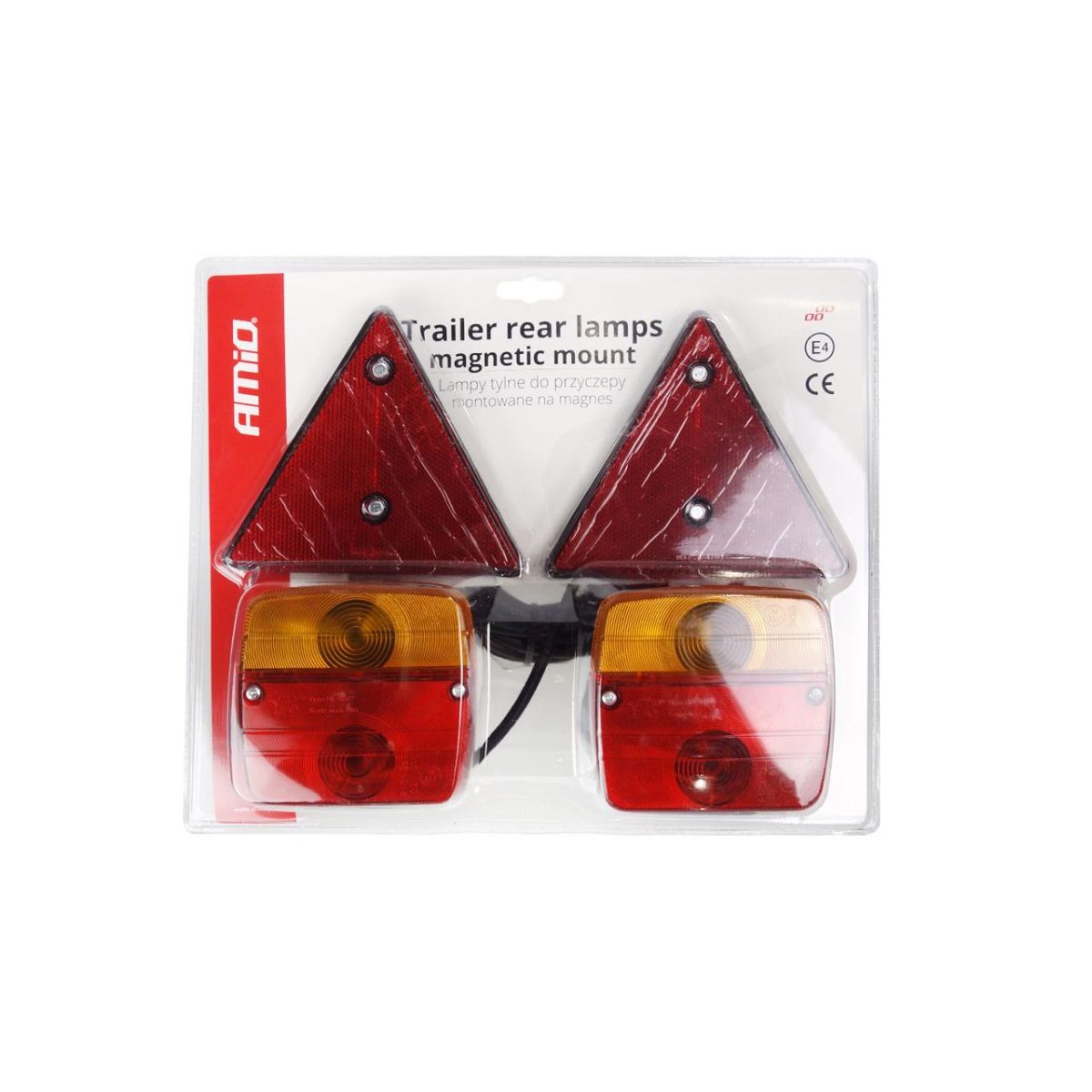 Lampi Spate Cu Magnet Pentru Remorca 02095