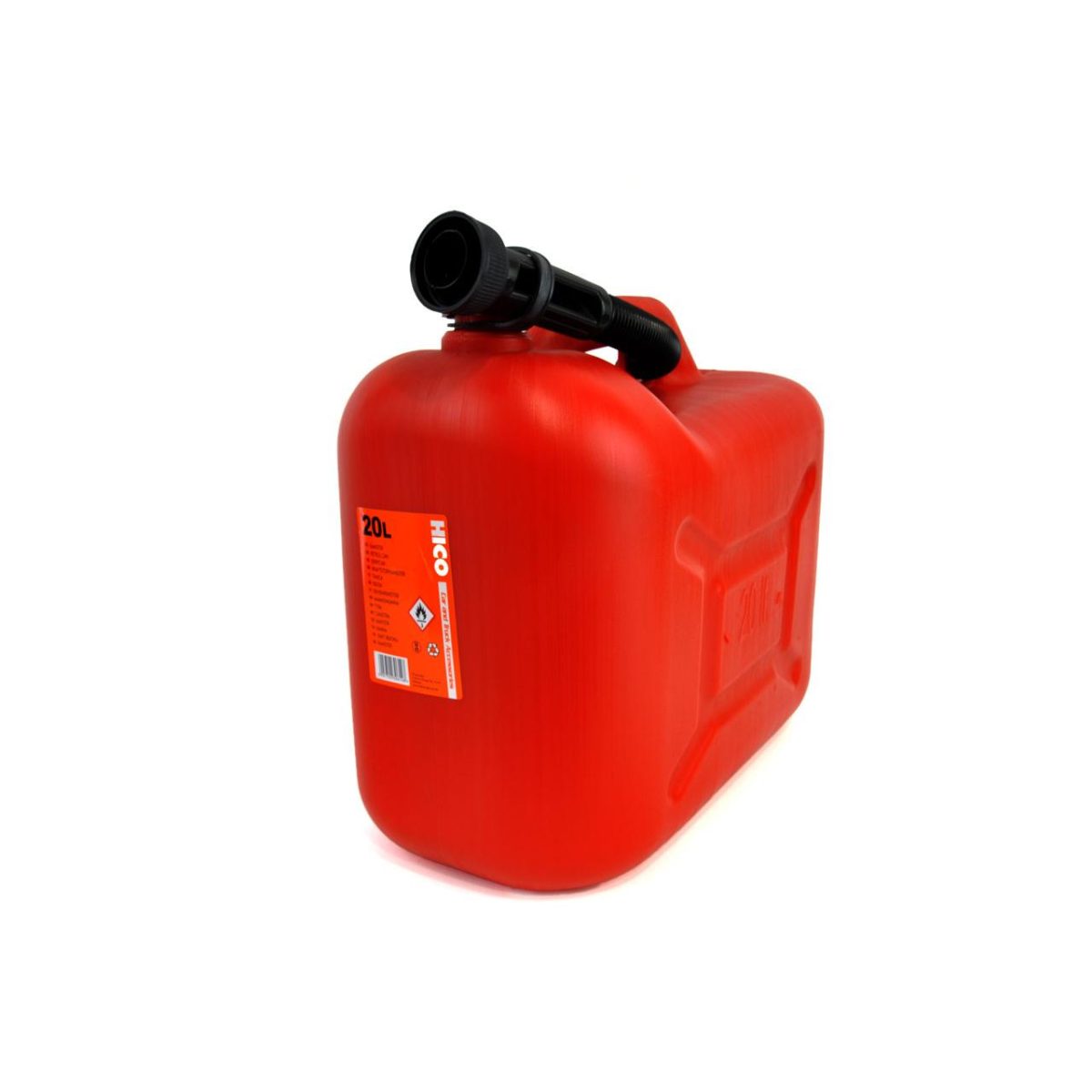 Canistra Din Plastic Pentru Combustibil Rosie 20L
