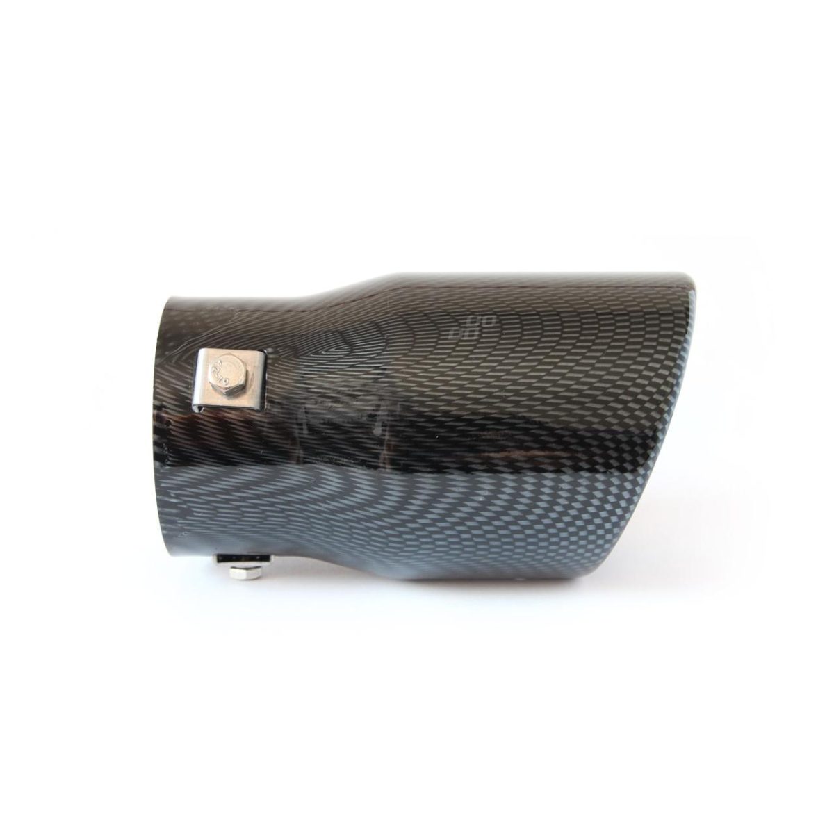Ornament Toba Esapament Din Otel Inoxidabil Mt 007C Cu Finisaj Carbon