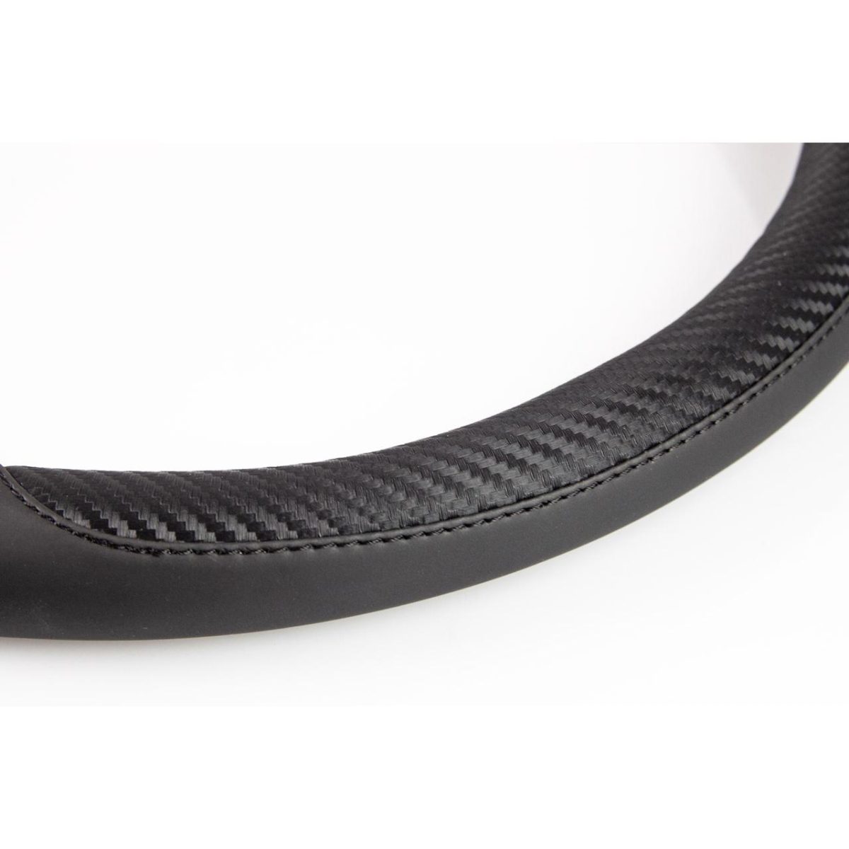 Husa Volan Negru + Carbon Swc-17-M (37-39Cm)