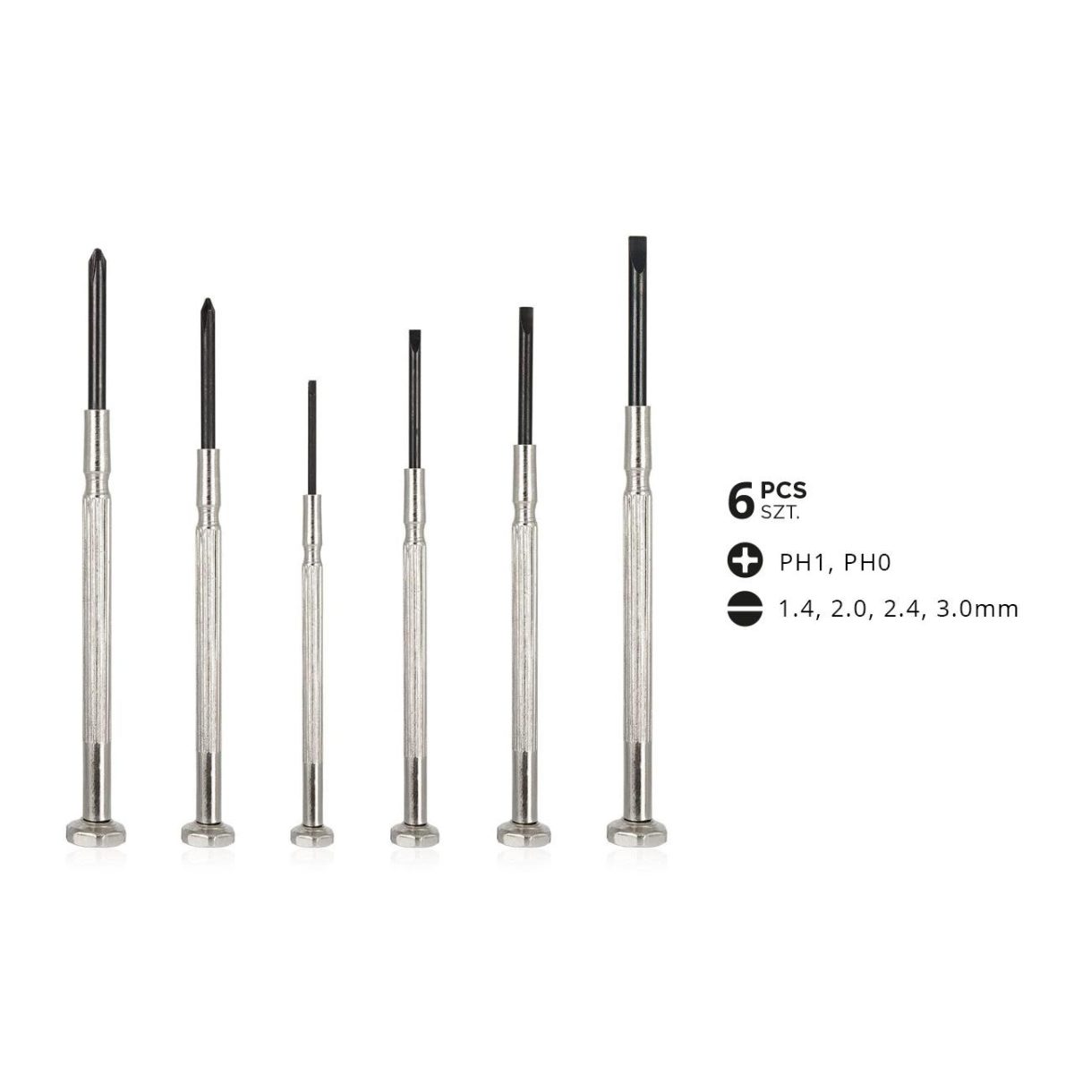 Set Surubelnite De Precizie 6 Buc