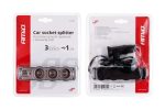 Splitter bricheta auto SOC4 3 plus 1 USB - imagine 2