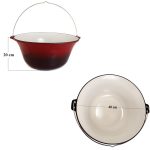 Ceaun, tuci, fonta, emailat, 16 L, Artool - imagine 3