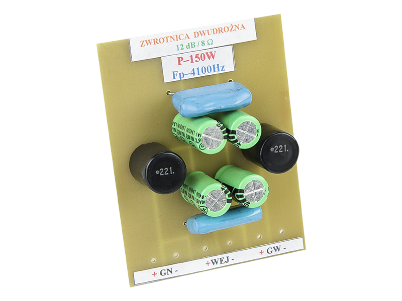 3686-3.jpg Filtru boxa, crossover cu 2 cai, 150W / 8 Ohm - imagine 1