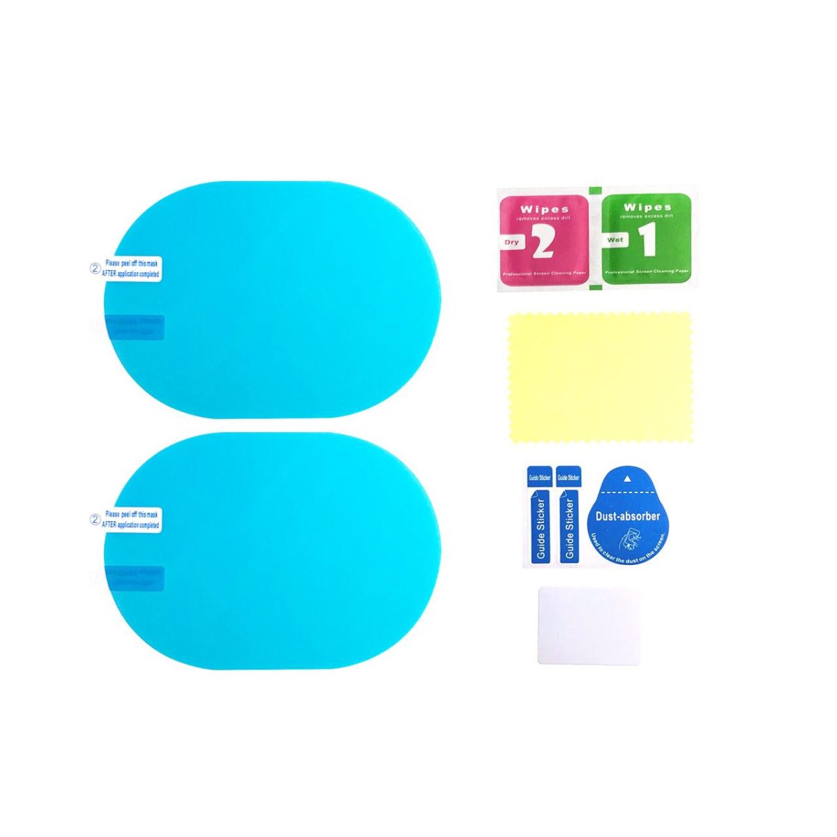 Folie Anti-Ceata Pentru Oglinzi, 135X95Mm, Set 2 Buc. (Anti-Fog)